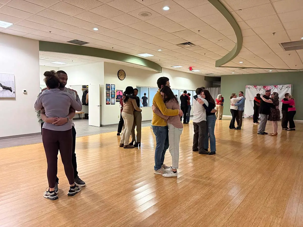 Arthur Murray Richmond Dance Studio Students Learning Ballroom